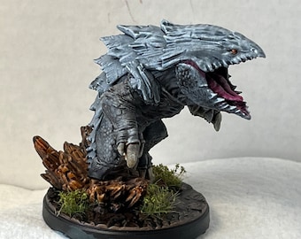Bulette/Burrowing Horror DND Resin 28mm Scale Dungeons & Dragons, Pathfinder Tabletop Miniature