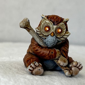 Baby Owlbear DND, 28mm Scale Dungeons & Dragons  Pathfinder resin, Tabletop Miniature
