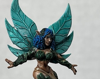 Fairy Female DND Resin, 28mm Scale Dungeons & Dragons, Pathfinder Tabletop Miniature