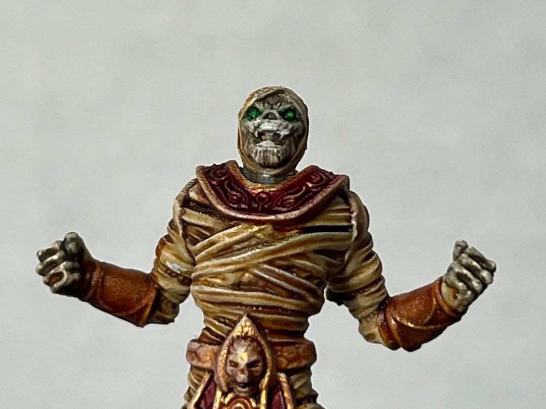 Mummy Lord DND Resin Miniature Dungeons & Dragons, Pathfinder Tabletop  Miniature - Etsy