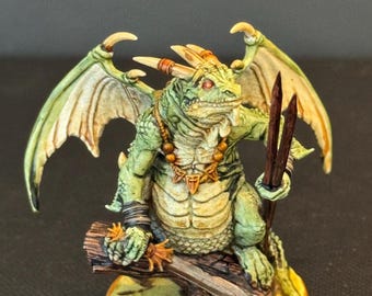 Lizard King | Demon | Resin | Painted or Unpainted | 32mm