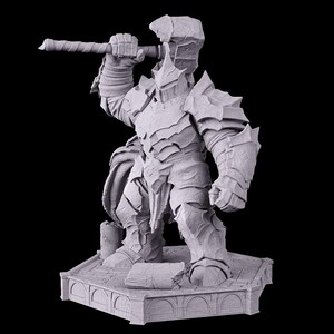 Warden Golem | Resin | Painted or Unpainted | 32mm and 75mm