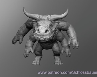 River Devil | Resin | Painted or Unpainted | 32mm