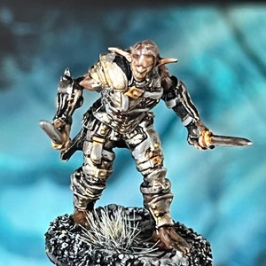 Pro Painted Bugbear Rogue DND Nolzurs, Wizkids, 28mm Scale Dungeons & Dragons, Pathfinder Tabletop Miniature