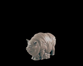 3 Pigs | Resin | Painted or Unpainted | 32mm