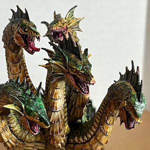 Hydra DND Resin, 28mm Scale Dungeons & Dragons, Tabletop Miniature