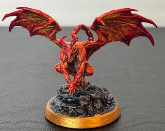 Gevleugelde demon (imp) | Hars | Geschilderd of ongeschilderd | 32 mm en 75 mm
