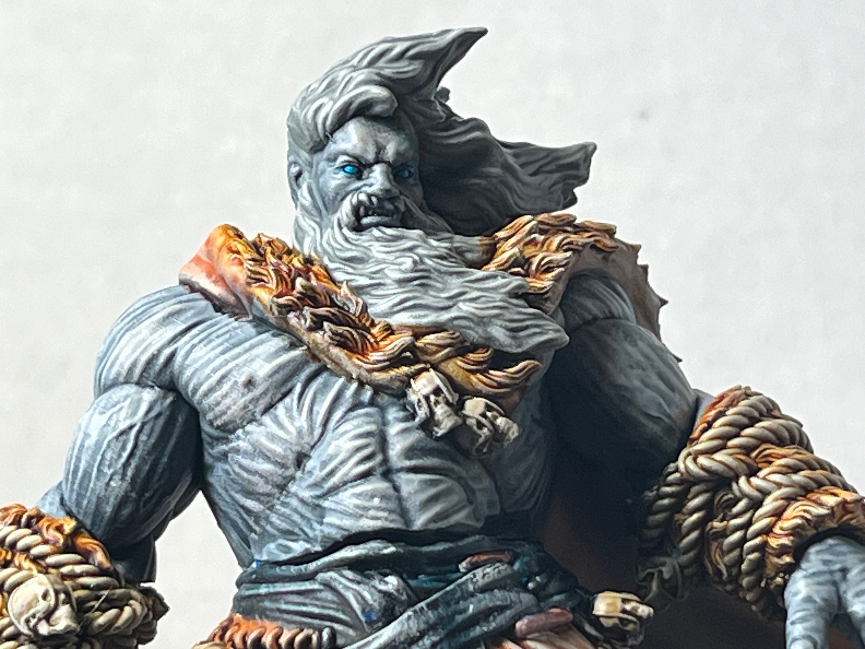 Frost Giant Miniature Painted - Etsy