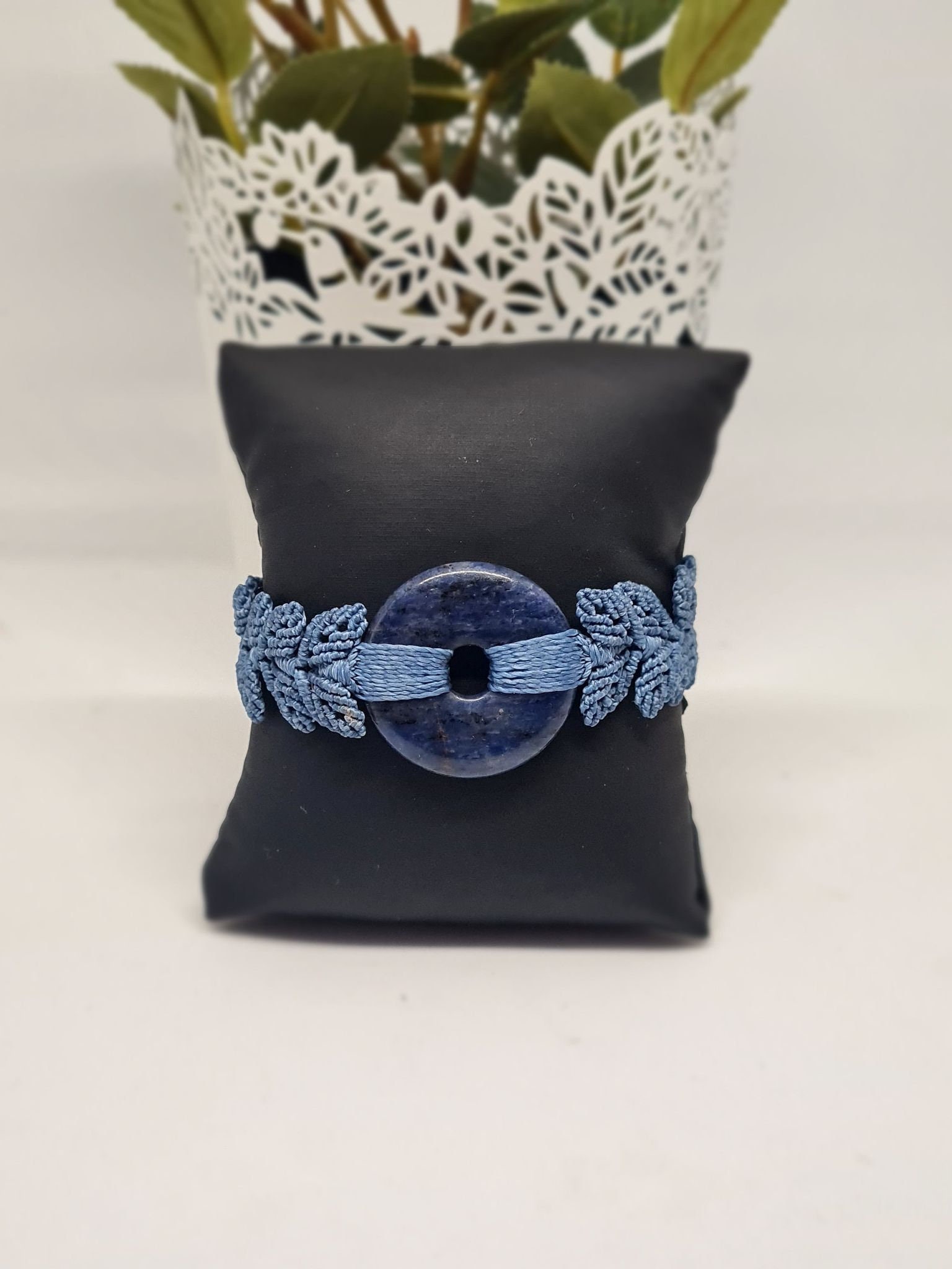Bracelet Feuille Sodalite