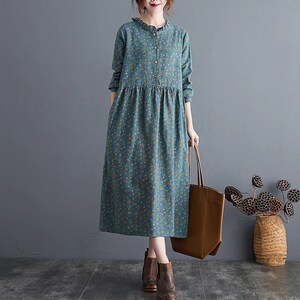 Linen Dress for Women / New Design Dress With Pocket / Cotton - Etsy