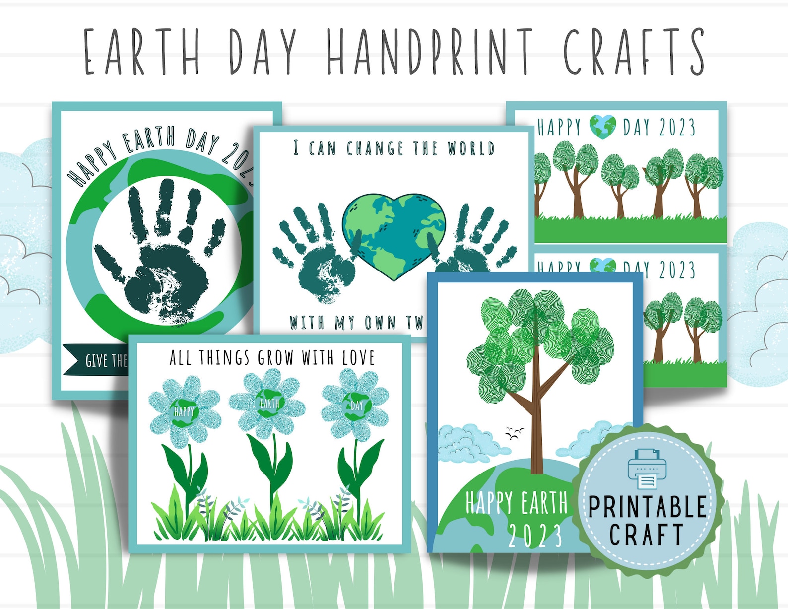 Earth Day Crafts 2023 Earth Day Craft Earth Day Art for Kids Handprint