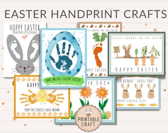 Easter Crafts 2024 | Handprint Art | Toddler Craft | Easter Kids Craft | Easter Bunny Craft |  Handprint Gifts