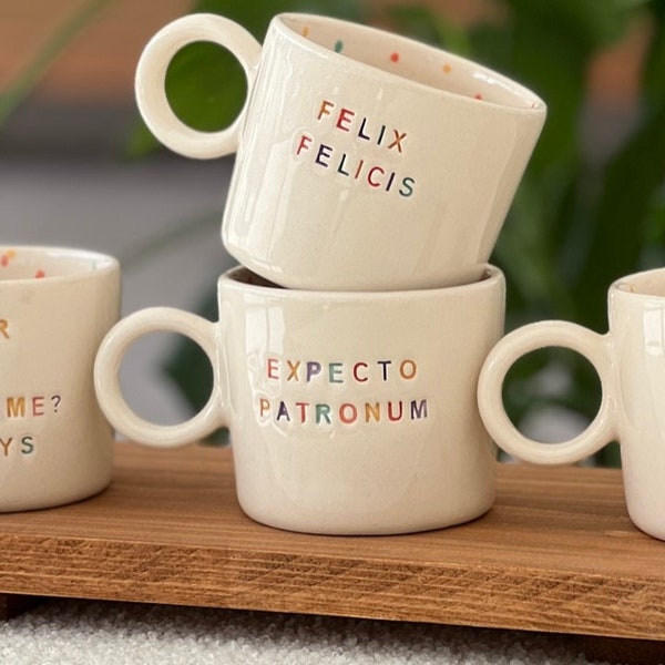 Harry Potter Mug - Ceramic Harry Potter Cups - Harry Potter Quotes Mug - Unique Harry Potter Mugs - Harry Potter Fan Art