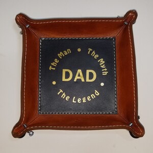 Fathers Day Catchall Valet Tray 3 ply