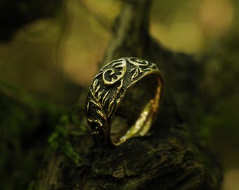 Bronze Fern Ring