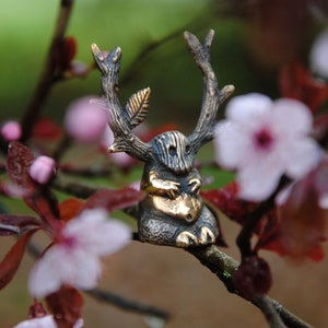 Sylvepouce, petite statuette en bronze massif image 8