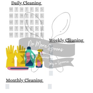 Cleaning Checklist