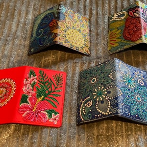 Diamond Art Paspoort Covers