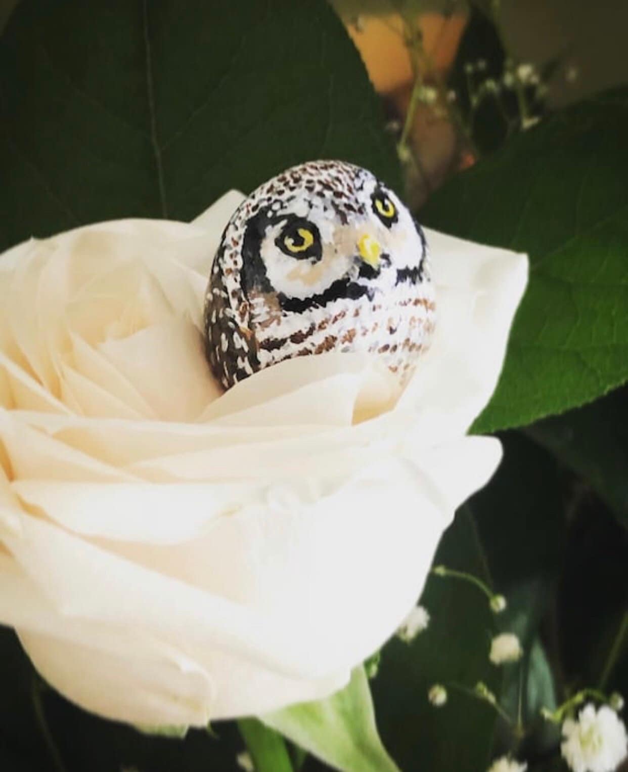 Handmade Owl Figurine,Owl lover gift,Sculpture,Doll house,Miniature,Cake Topper,Nursery,Ornament,tab