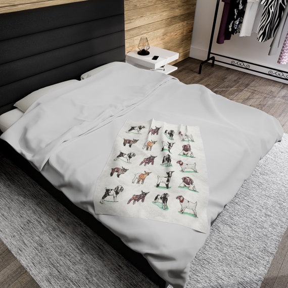 Soft goat baby blanket shop
