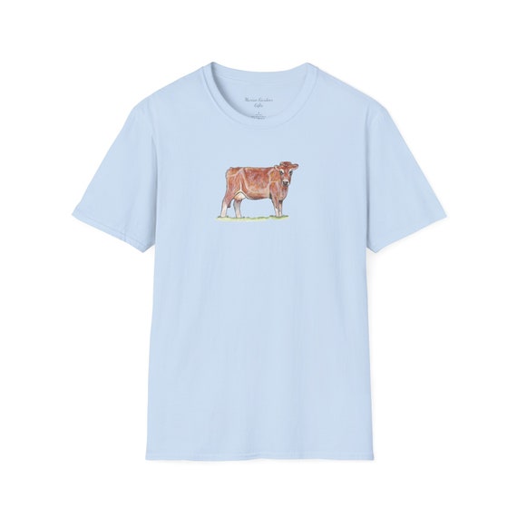 A Real Jersey Girl - The Family Has A Cow Farm Tshirt A Real Jersey Girl - The Family Has A Cow Farm Tshirt