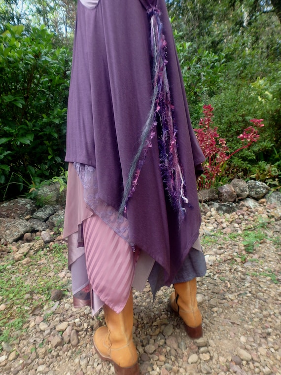 Multi-layered, Handmade Wrap Skirt. - Etsy