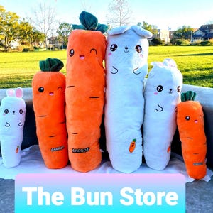 Long Carrot - Bunny Plush