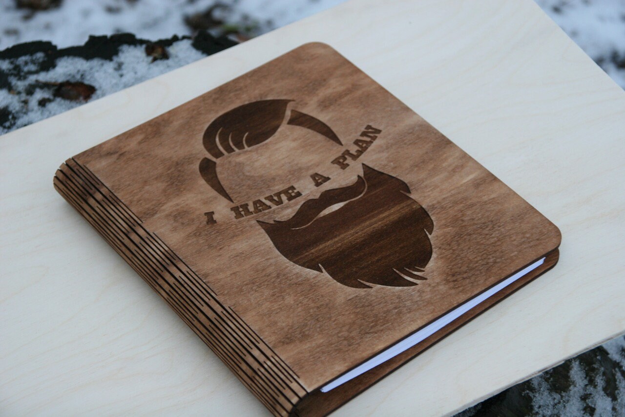 Personalised A5 Wooden SketchBook Engraved/ Artist Gift / Etsy