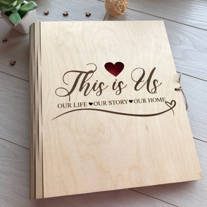 Our story so far scrapbook album, Valentines day gifts for him, 1st anniversary boyfriend gift for first year together, gift for her