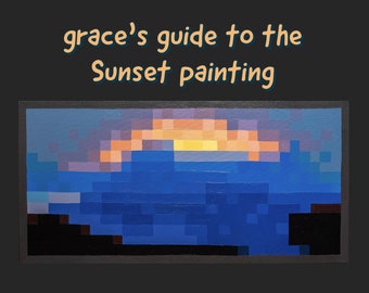 Sunset Painting Guide