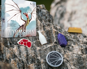 Wyrmspan Deluxe Token Set: 3D Printed PLA Resource Upgrade
