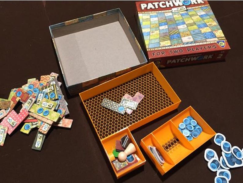 Patchwork Project Board Patchwork - 3D Printed Insert / Organizer - Etsy