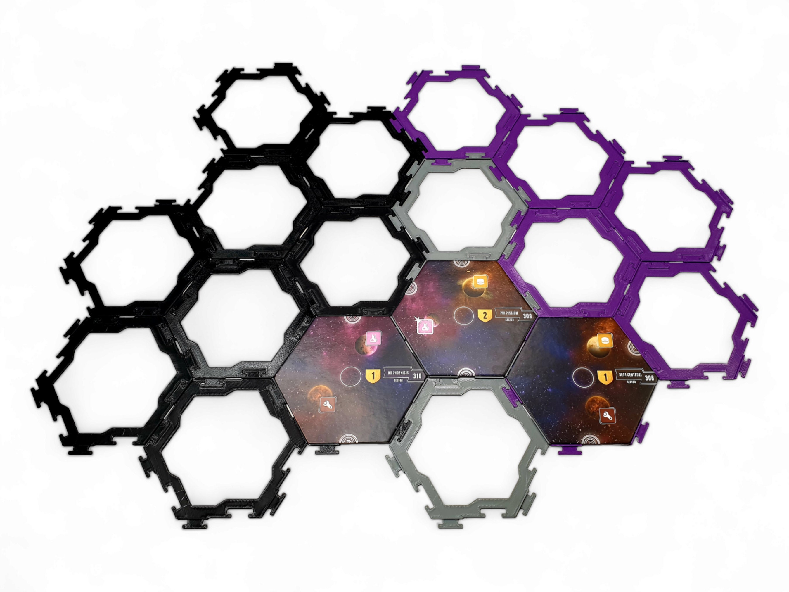 Eclipse: Second Dawn for the Galaxy - Hex Tile Holders - Etsy