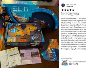 SETI: 地球外知的生命体探査 + 宇宙機関の拡張 - 3Dプリントインサート