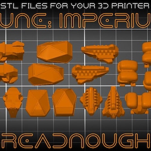 Dune Imperium Dreadnought - STL files for 3D print /Unofficial