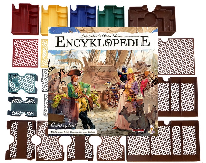 Encyclopedia insert - organiser for the board game