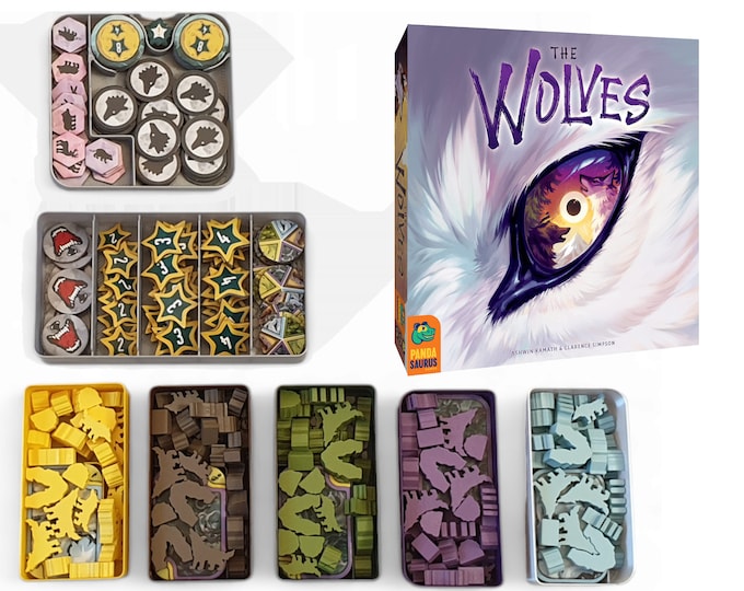 The Wolves - game insert / box organizer