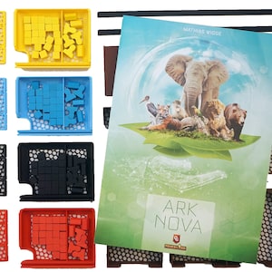 Ark Nova insert - organiser for the board game