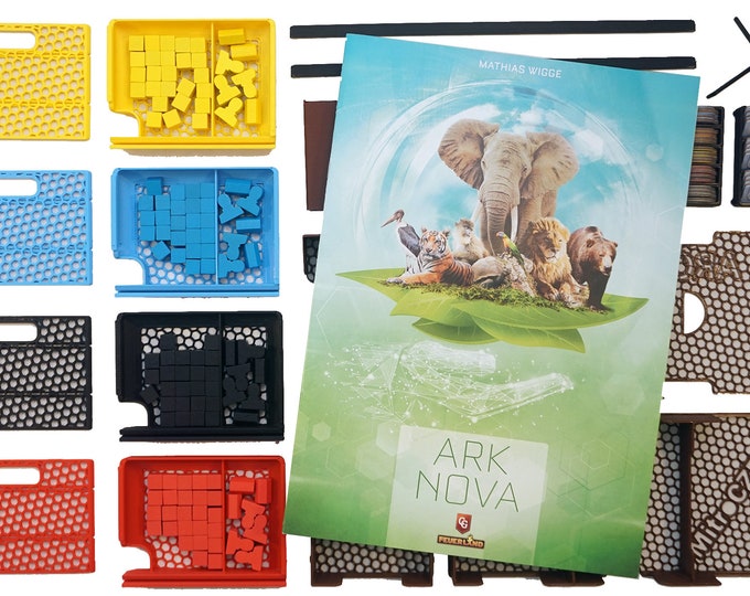 Ark Nova insert - organiser for the board game