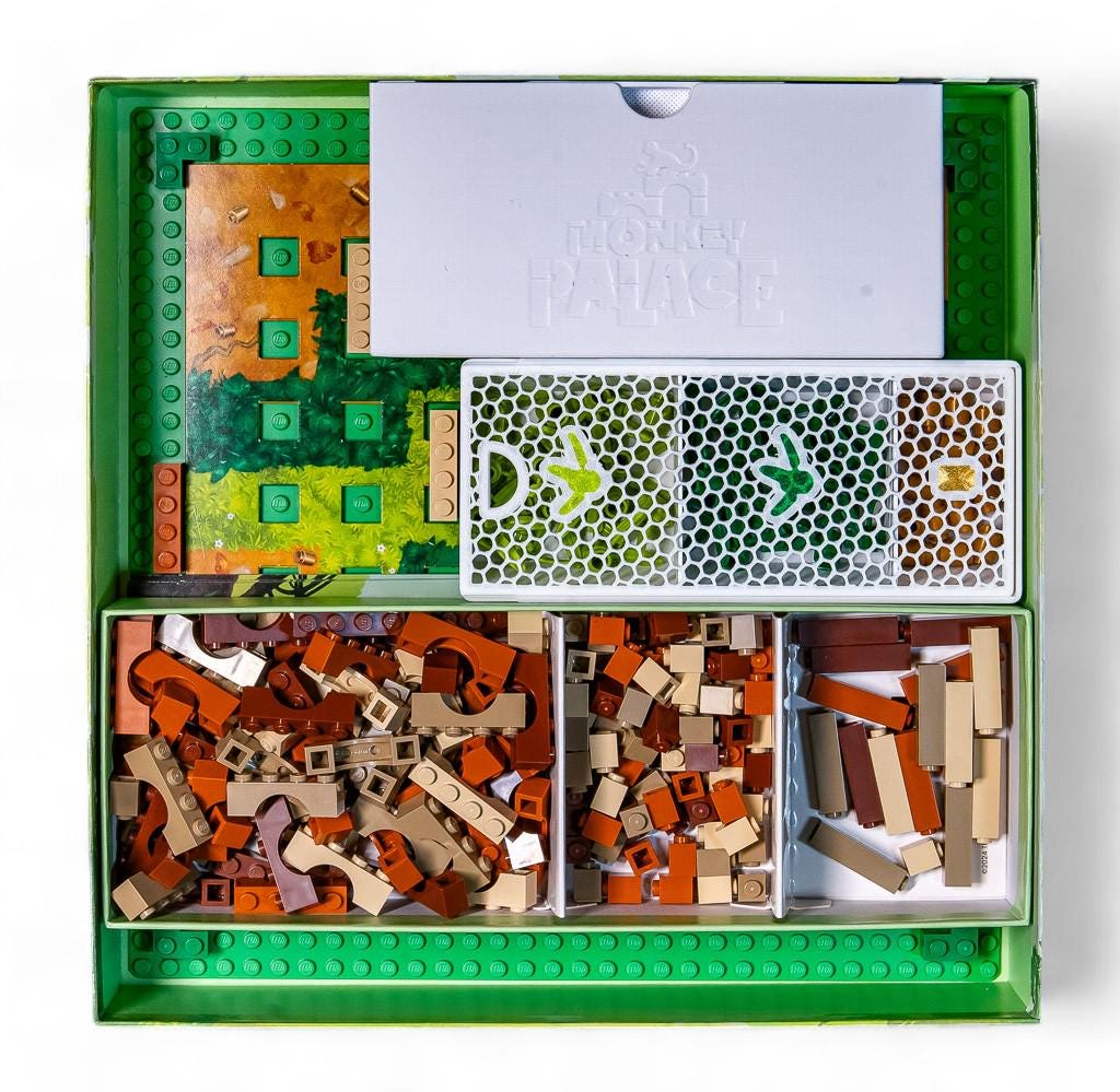 Monkey Palace - Game Insert / Box Organizer for Boardgame - NOT