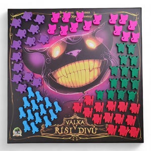Wonderland&#39;s War Meeples: 3D Printed Faction Figures