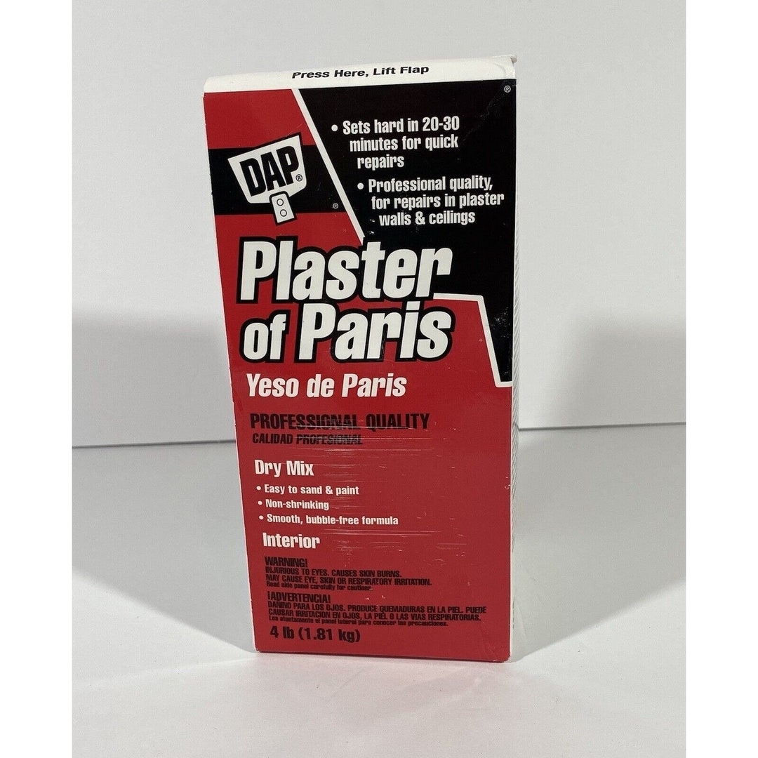 Plaster of Paris Dry Mix Box 10318 White 4 Lb New Sealed Etsy