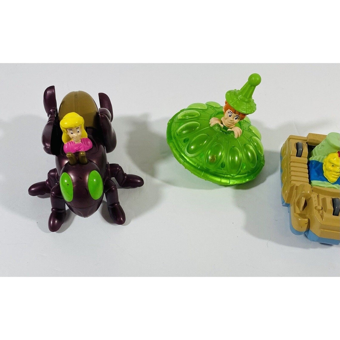 Burger King Kids Club Meal Toys Planet Patrol Bug Riders Captain Planet ...