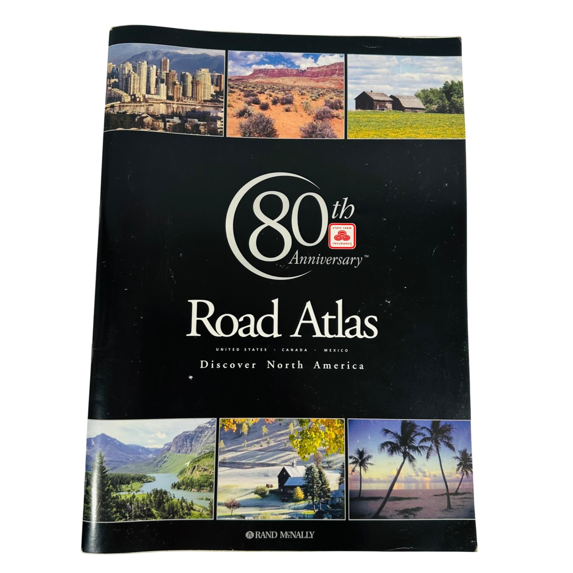 ■ RAND McNALLY ROAD ATLAS 1989 米国の道路地図 アメリカ合衆国の道路地図－ランド・マクナリー社: 地図と鉄道の