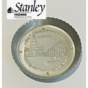Stanley Home Products USA 1976 United States American Bicentennial Tin Ashtray