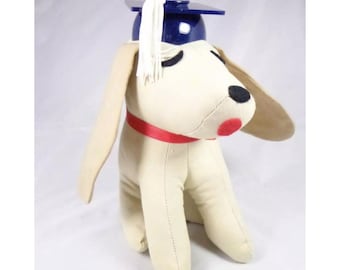 Autógrafo de graduación Hound Dog Pups Sellado NUEVO Regalo Fiesta Escuela secundaria Universidad