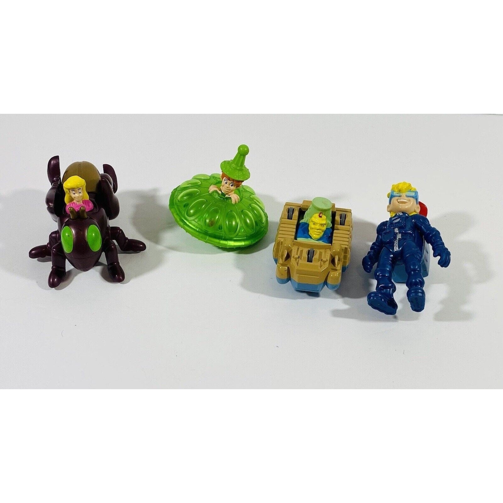 Burger King Kids Club Meal Toys Planet Patrol Bug Riders Captain Planet ...