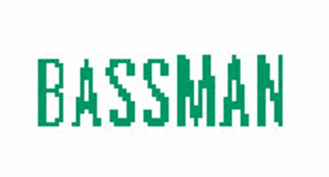 Paul Mccartney Bassman Sticker Cross Stitch Pattern - Etsy
