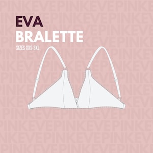 Patrón de costura de lencería tipo bralette