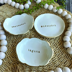 小物入れ、小物ボウル、ジュエリー入れ、結婚祝い、指輪入れ、パーソナライズ